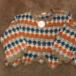 Crop sweater